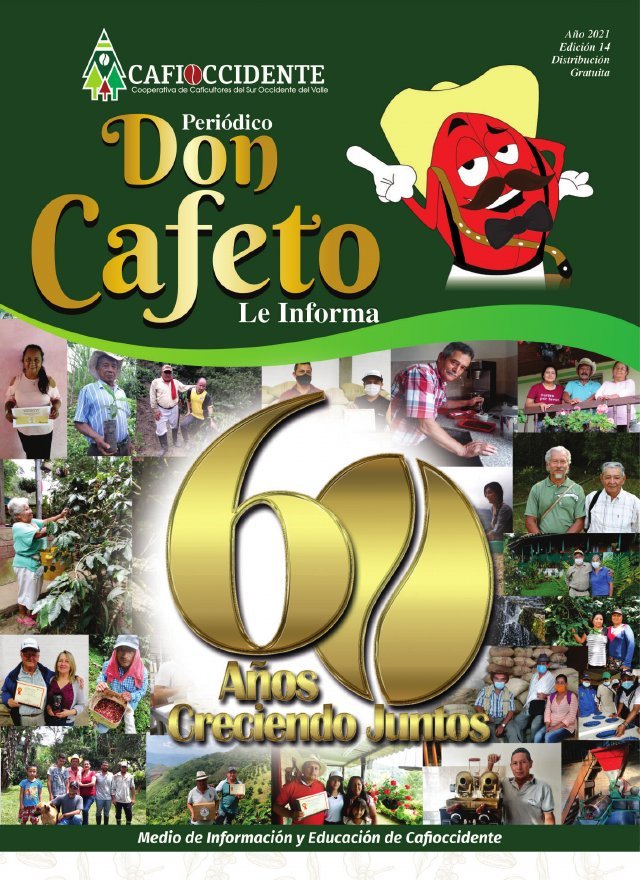 Portada del periódico Don Cafeto, edición 14