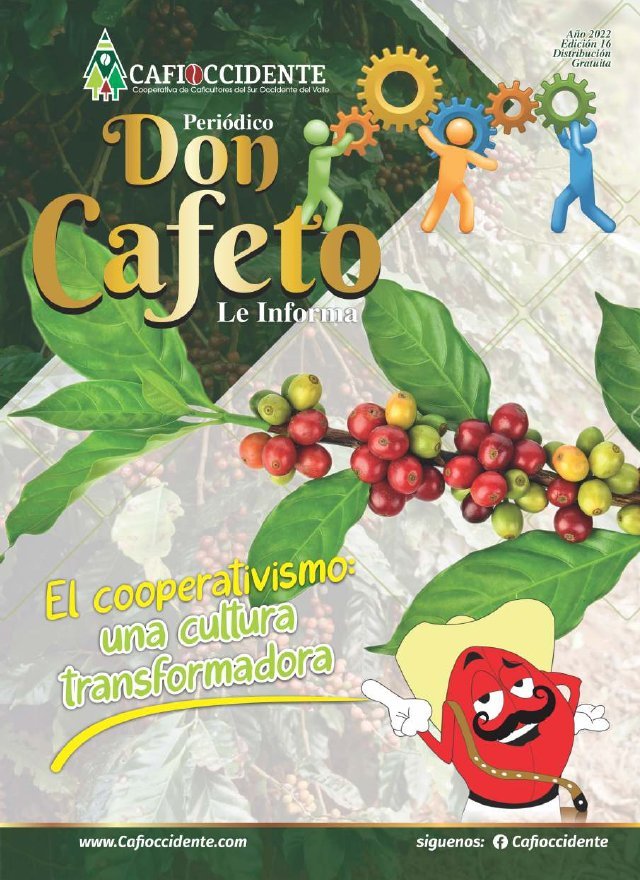Portada del periódico Don Cafeto, edición 16