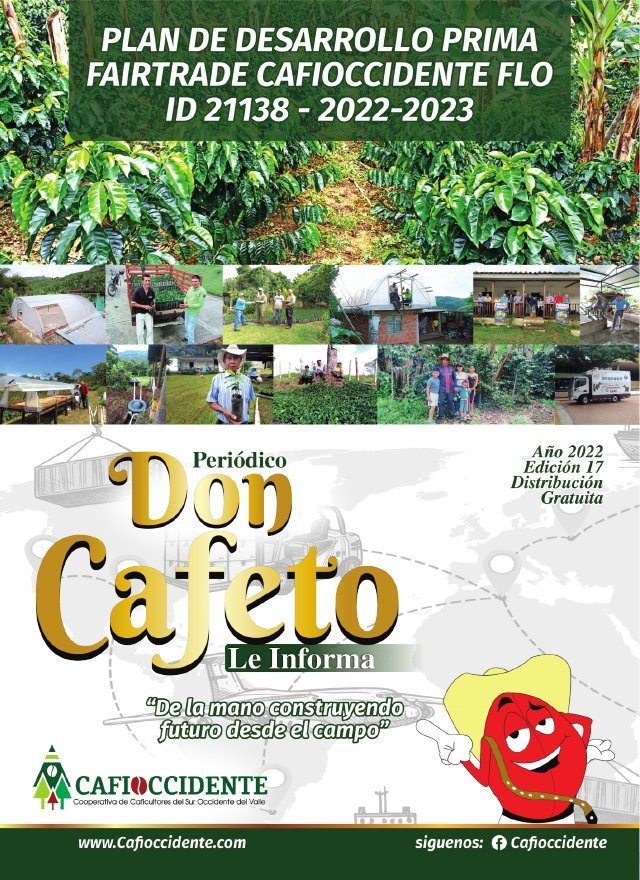 Portada del periódico Don Cafeto, edición 17